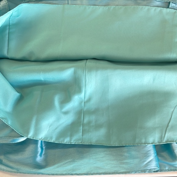 Beautiful Turquoise/Mardi Formal Gown by Private Collection Size 10 - Picture 9 of 13